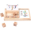 Wooden Spelling Learning Box